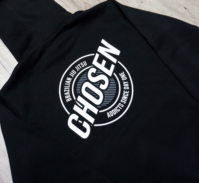 Chosen Jiu Jitsu Hoodie-black